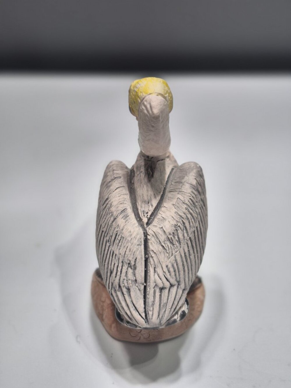 Hand Painted Ceramic resin Pelican 3inch - Picture 8 of 11